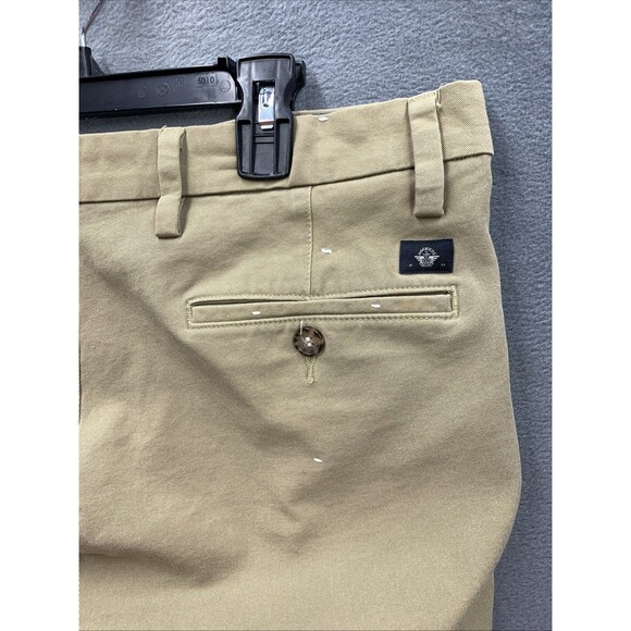 Dockers Mens Workday Khaki Pants Smart 360 Flex Slim Fit Flat Front Career 34X32 - Picture 13 of 16